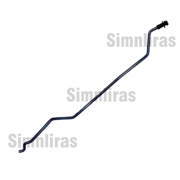 MOXIN Lightweight Titanium Hood Prop Rod Burnt Blue Finish For 2022+ Honda Civic 11th Gen