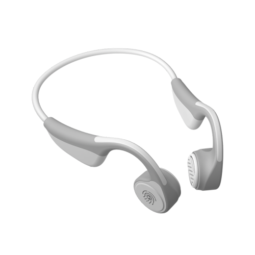 Auricular impermeable del auricular de Bluetooth de la conducción ósea del deporte