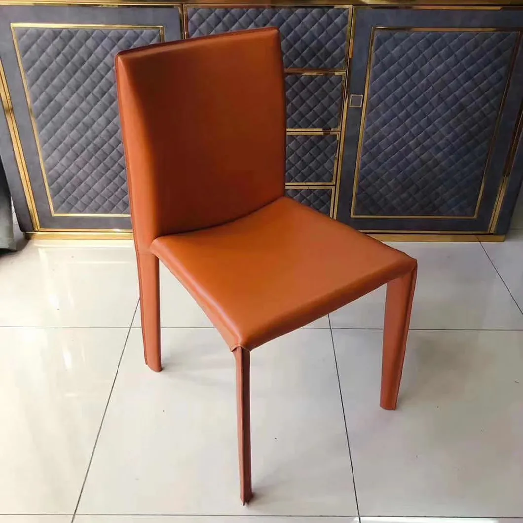 Home Furniture Living Room PU Leather Dining Chair