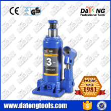 Auto Service 3Ton Bottle Jack Manual Car Jack WIth Safety Value