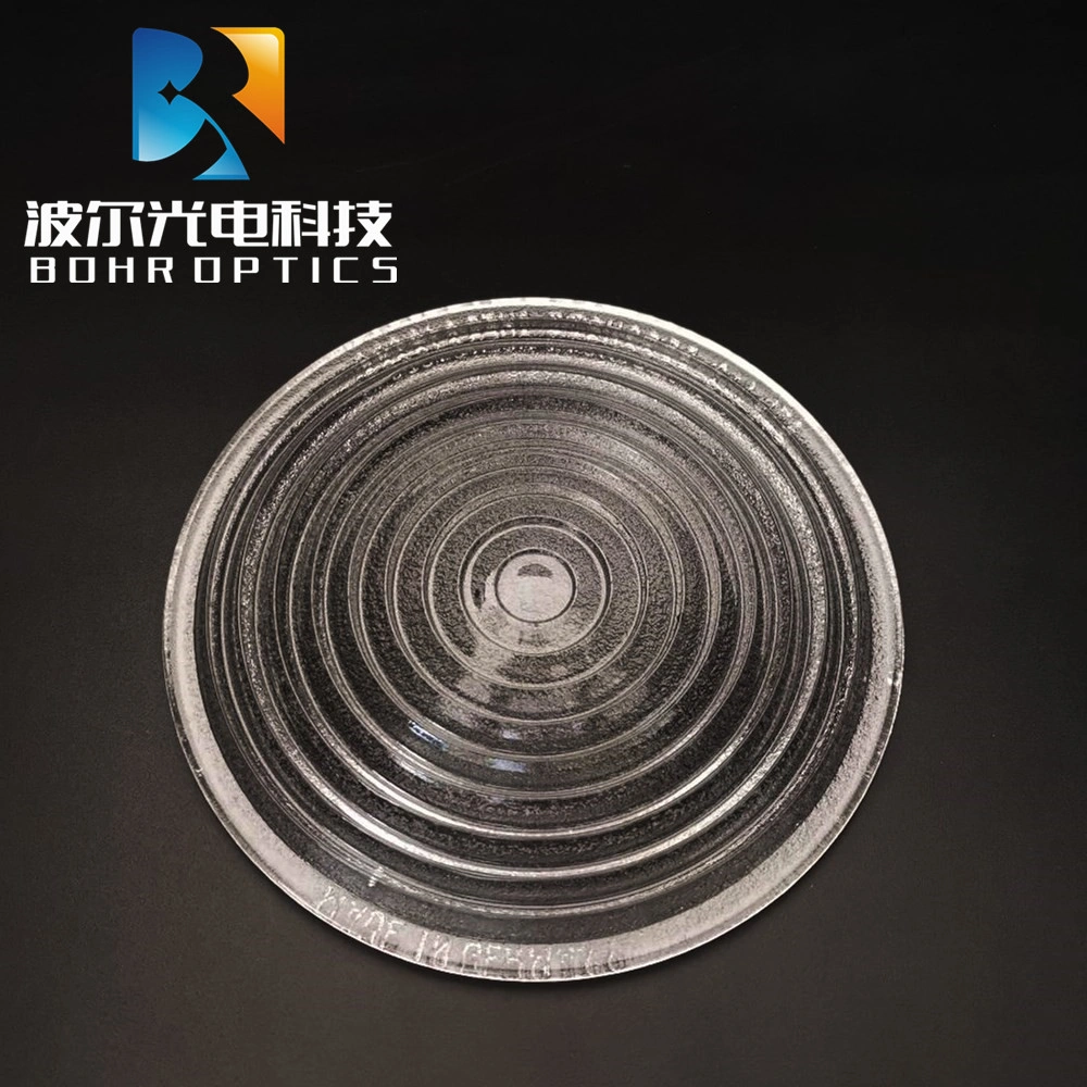 D50-250mm Round Glass Spotlight Fresnel Lens China Manufacturer
