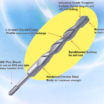 SDS Plus hammer drill bit