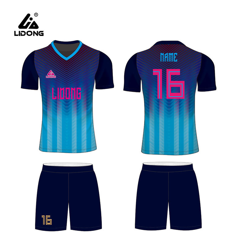 Super September Design Custom Design Soccer Wear Bola Sepak Baju China Borong Bola Sepak Bola Seragam Sukan Sukan