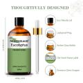 Venta caliente 100% puro de eucalipto orgánico natural aceite esencial para el cabello corporal cuidado de la piel spa masaje