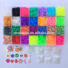 Loom Bands/ Rubber Bands/ Paper Box and Plastic Box Loom Kit