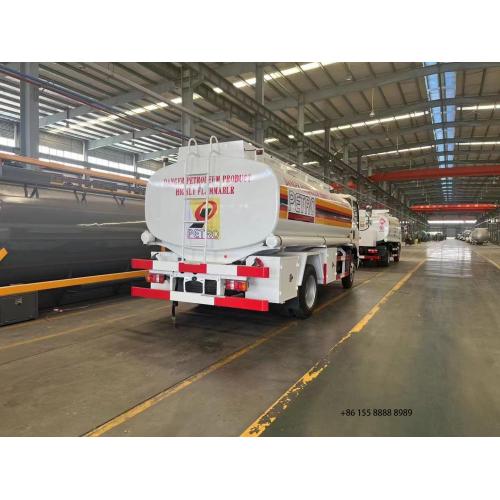 8000 Liters Refuel Tank Truck Oil Tanker Truck