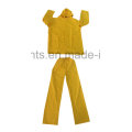 PVC / Polyester PVC étanche Vêtements de travail en plein air Vêtements Raincoat Rainsuit (RWB03)
