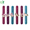 Bracelet populaire en silicone avec licorne pour filles