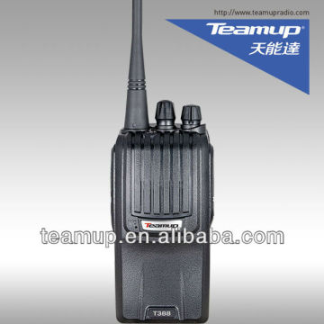 T-388 handheld encrypted intercom uhf wireless intercom