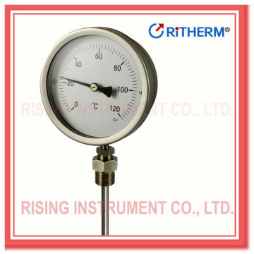 Stainless steel industrial series, bayonet ring,bimetal thermometer(2322)