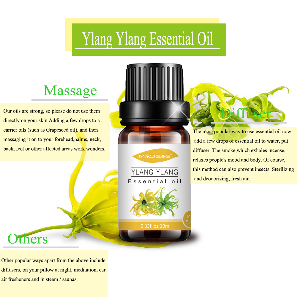 Atacado 100%de grau de primeira classe Ylang Ylang Essential Oil