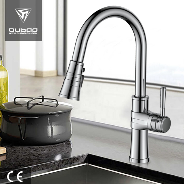 Pull Down Polish Kitchen Faucet