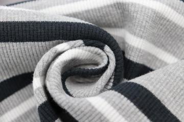 1x1 Custom Rib Knit Fabric For Dress Top