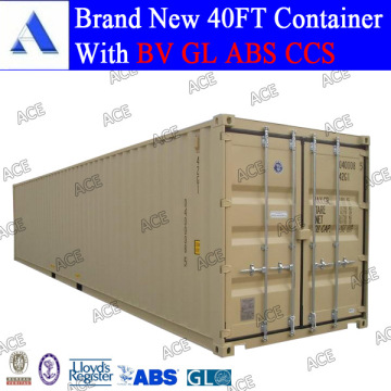 ISO standard size for 40ft container