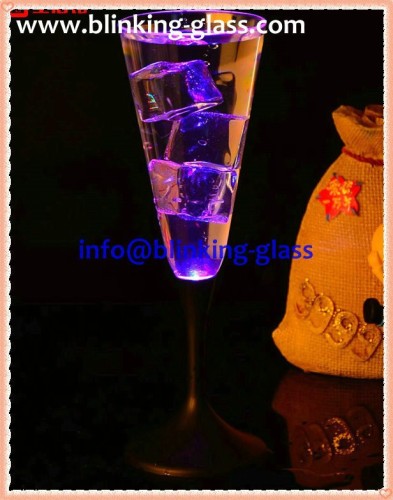 LED Flashing Champagne glass cheering cup