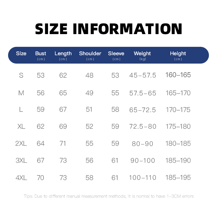 Size Information 30w