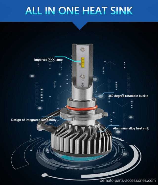 Scheinwerferbirne 60W H8 HB3 Auto HB4 LED