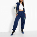 Veste de baseball de femme en gros personnalisée