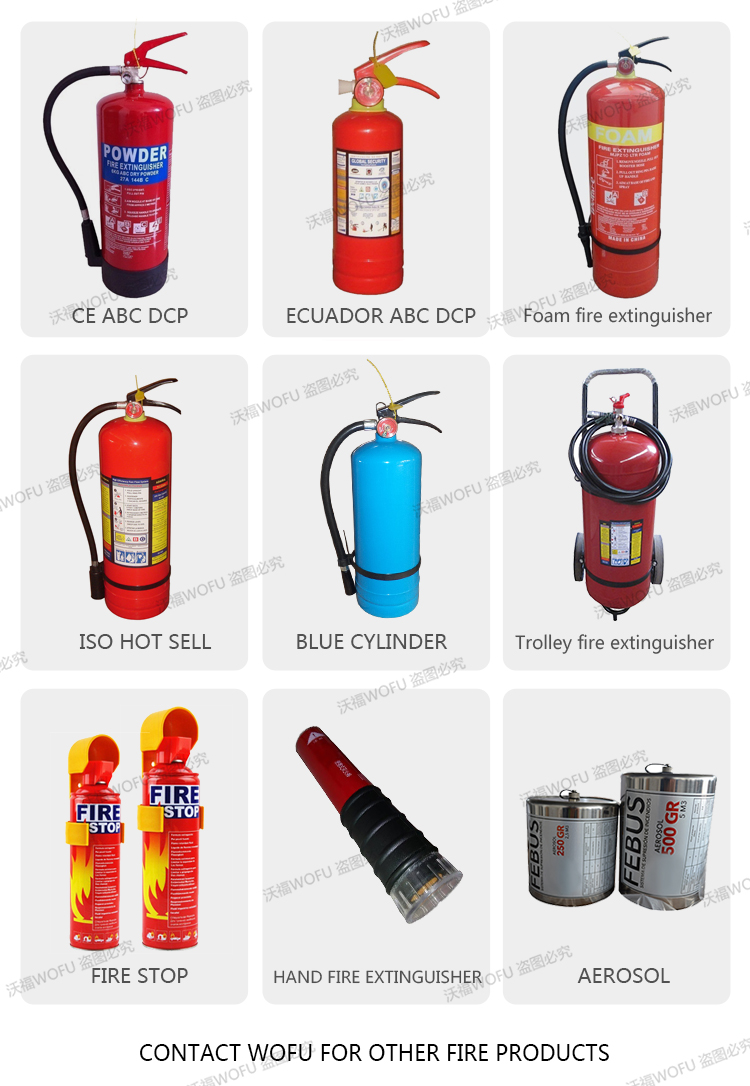 LOWER PRICE AUTO 1.3KG 50% ABC POWDER FIRE SAFTY BALL EXTINGUISHER