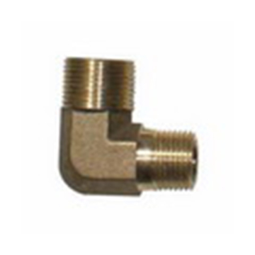 Brass male thread 90 elbow