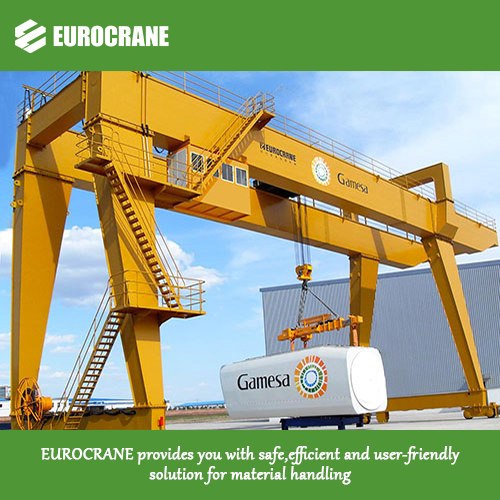 CRANO CHOPER BANCH GANTRY CRANE EN FIN DE CRONDO DE CRONDER