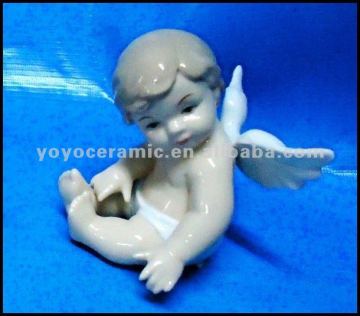 ceramic baby boy angels