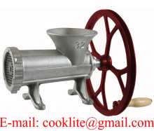 Picadora manual de carnes / Moedor de milho manual em ferro fundido