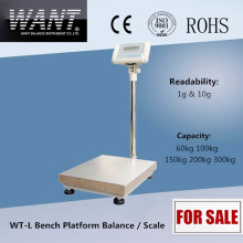 1g 60kg 100kg 150kg 200kg Industrial Floor Platform Scale