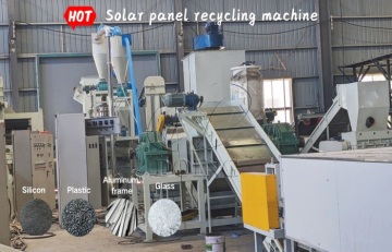 DOING Solar Panel Cell Recycling Machine Automatic Waste PV Panel Disposal Machine for Scrap Processing