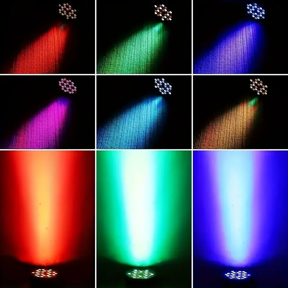 RGB LED DJ Party Light, Disco Atmosphere Stage Lamp