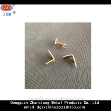 brass connector stamped male terminal