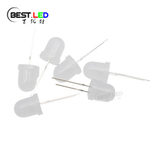 Lentille laiteuse LED blanche 8 mm super brillante 8000k