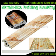 Eco-Friendly Marble Mouldings Sustitute Nano Material PVC Composite skirting