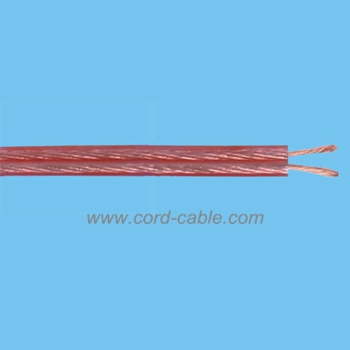 Bulk Speaker Cable Economical Transparent PVC Jacket