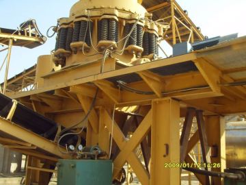 Shanghai DongMeng second hand stone crusher for sale