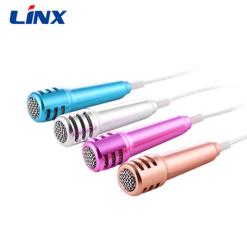 music mini microphone earphone for singing