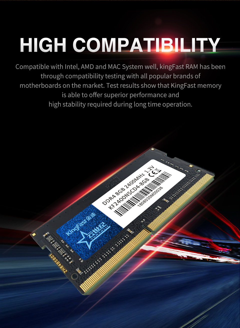 Newest DDR4 8GB 2666MHz ddr