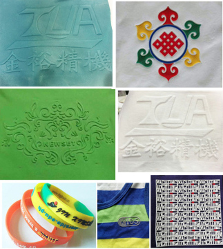 semi-automatic silicone machine embossing forming machine