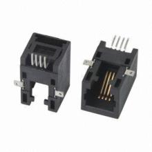 SMT PCB Jacks, Side Entry, RJ12/RJ11, 1.5A Current Rating