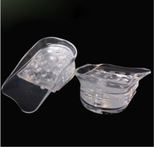 Silicone height increasing insoles latex insole for shoes