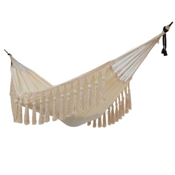Merida Tassels 200x150cm Large Macrame Outdoor Hammock