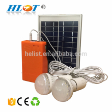 Portable solar power 2pcs bulbs solar led rechargable camping lantern