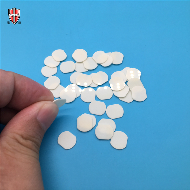 polido 96% 99% alumina cerâmica substrato chip de calço