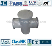 Ship crossing bollard