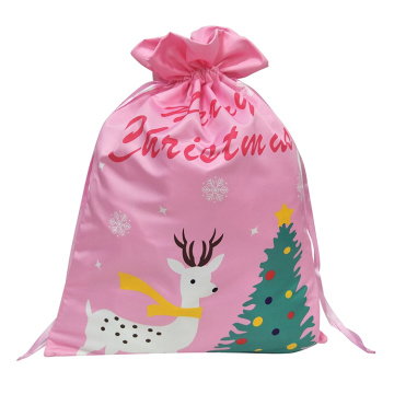 Christmas sack with" Merry Christmas" letter pattern