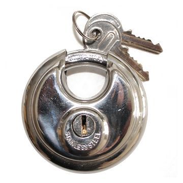 Discuss Padlock, Made of 201 and 304 Stainless Steel