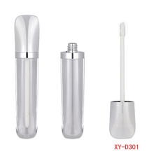 Beautiful Flat Silver Lipgloss Bottle