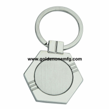 Promotional Cheap Blank Metal Keyring (MK1144)
