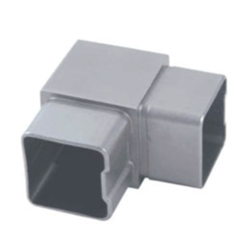 Connecteur de main courante en acier inoxydable de forme carrée