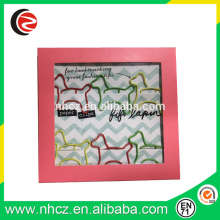 Different Color Horse Shape Paperclip Card Set